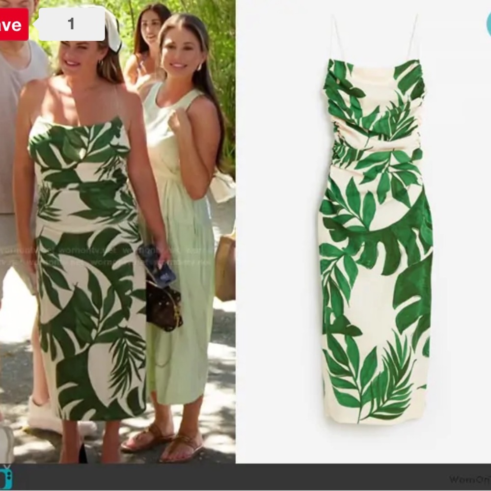 NWT H&M Draped bodycon